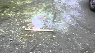 Red flash powder