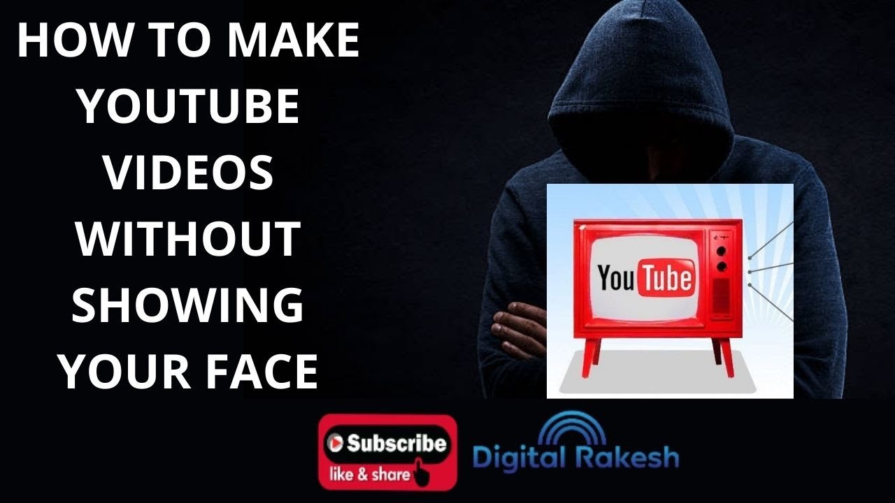 how to make youtube videos without showing your face YouTube Video