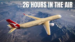 The Longest Flight Ever Flown (26 Hours Non-Stop) screenshot 5