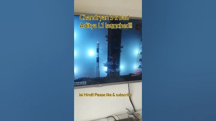 Aditya L1 Launched!! Proud to ne An Indian!! #isro #adityal1mission #adityal1 #youtubeshorts