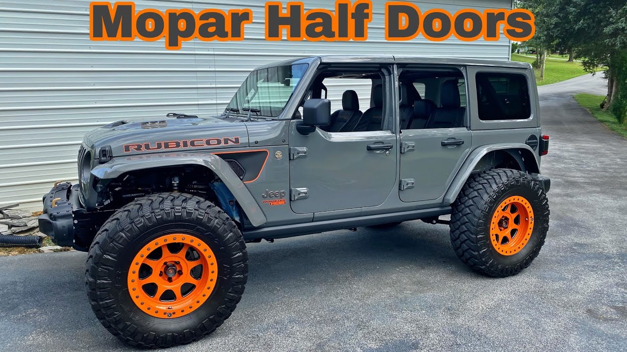 Mopar Factory Doors on the New Wrangler 392 Hemi