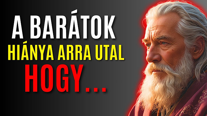 A BARÁTOK HIÁNYA ARRA UTAL, HOGY EGY EMBER NAGYON... | SZTOIKUS FILOZÓFIA