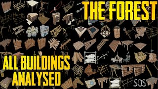 All 140 Buildings Explained | The Forest