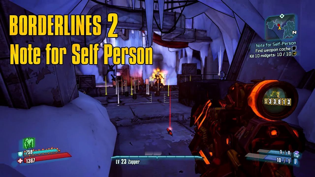 Borderlands 2 Note For Self Person YouTube borderlands-2-note-for-self-person-youtube