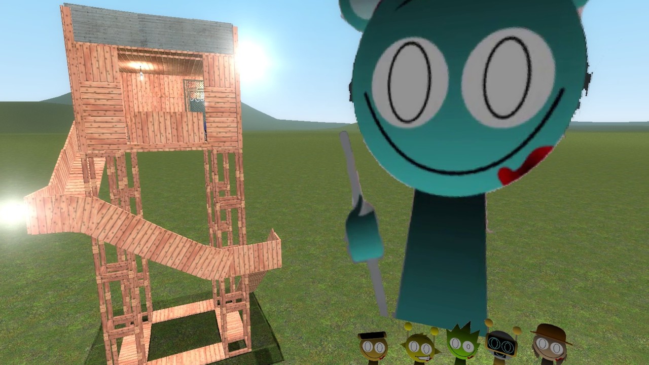 Nightmare Sprunki Vs Tower in Gmod