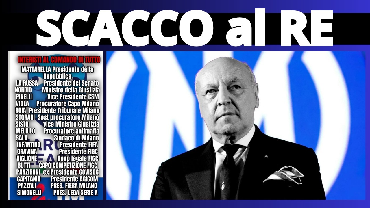 INTER 🚨 sotto SCORTA 🚨tutti gli UOMINI del PRESIDENTE anche ASSOCALCIATORI 