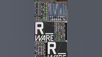 Crazy new R_Ware SplineCurve update! #shorts #cherryaudio #voltagemodular #modular
