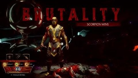 Scorpion Krushing Blow Combo With Brutality