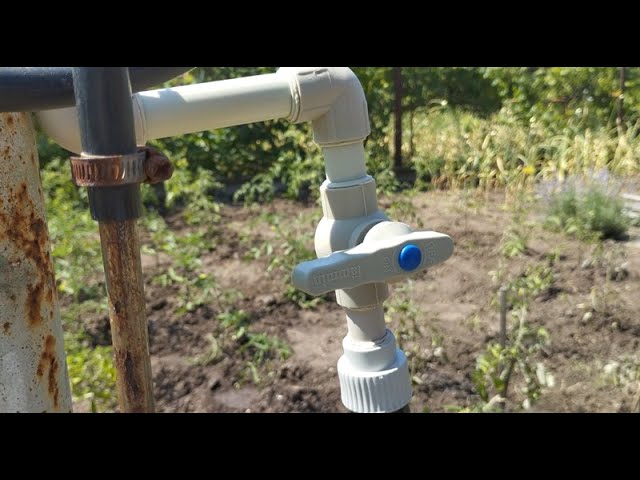 Лучший летний водопровод! Разводка труб для полива на даче из ППР