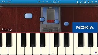 Nokia N73 Battery Low & Empty In Synthesia - Piano Tutorial [Easy]