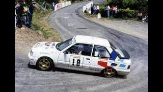 Best of.. Francois Delecour.  Peugeot 309 GTI.  Season 1990-1991. PART 1. Action/Interviews/Reports