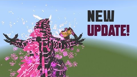 NEW! Monsterverse addon update | Minecraft Godzilla mod/addon 1.20+