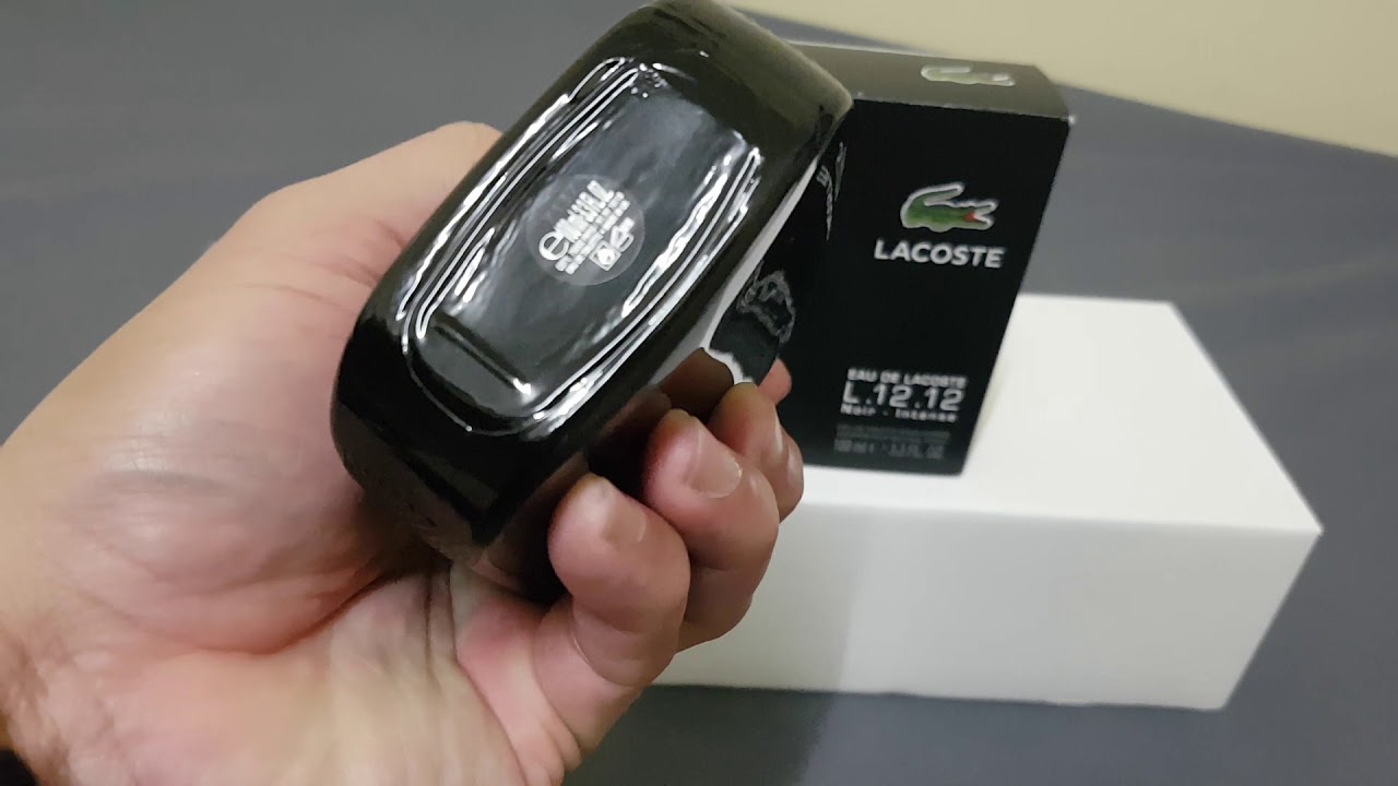 lacoste noir intense review