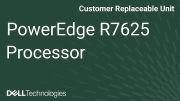 How to Remove/Install Heatsink and Processor for PowerEdge R7625