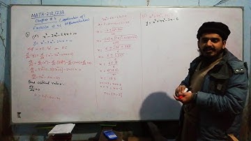 MATH 212 Chapter 4 Exercise 4.2 Question 1 | MATH 233 Chapter 4 Exercise 4.2 Question 1 | Part-2