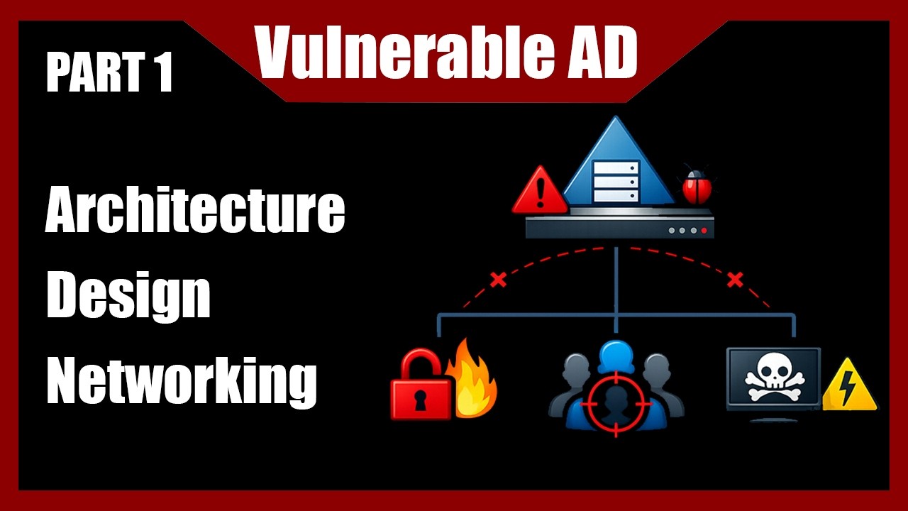 Building Vulnerable Active Directory From Scratch - Architecture