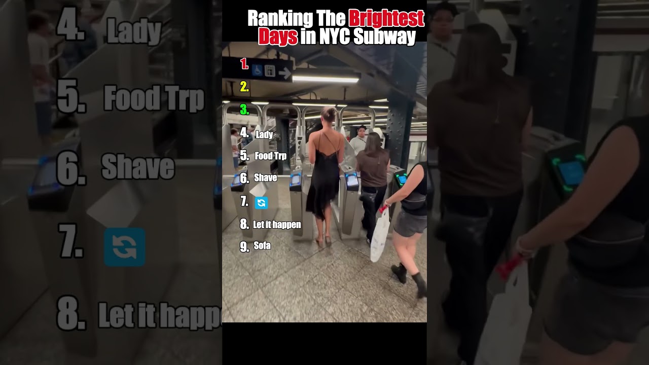 Only in New York… Subway Edition 😭💀