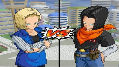 Android 18 vs Android 17 - DBZ: Budokai Tenkaichi 4