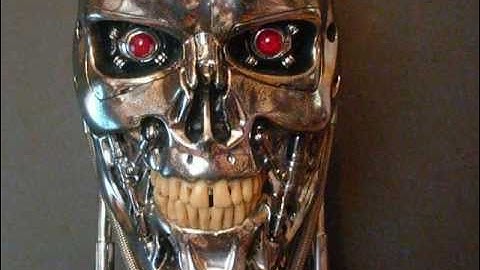 sideshow collectibles 1:1 T-800 Combat Veteran Endoskeleton Bust
