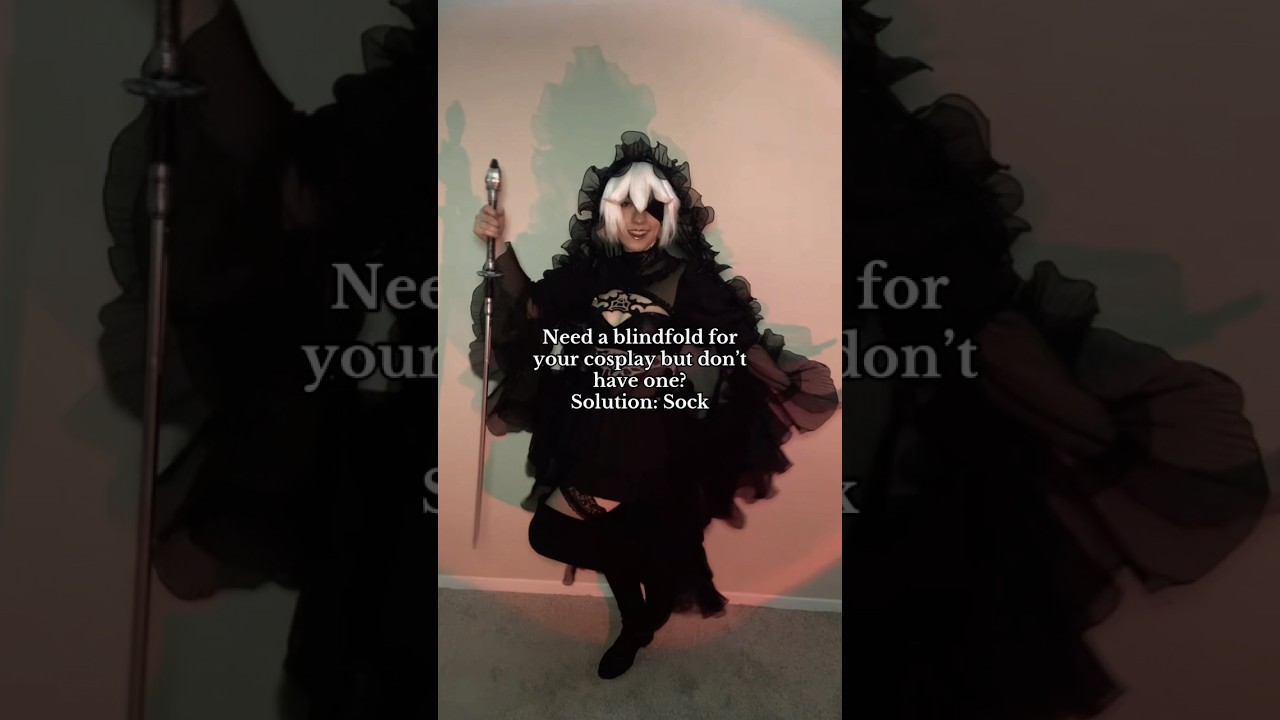 If it’s the right type of sock for the job then it’s perfect no one can tell 🤫 #cosplay #cosplayer