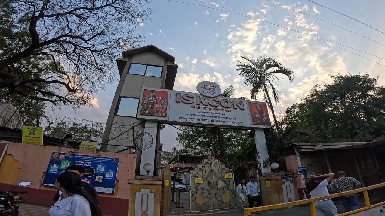ISKCON Pune Camp Vlog | Peaceful Weekday Darshan 🙏 No Crowd Experience 😍
