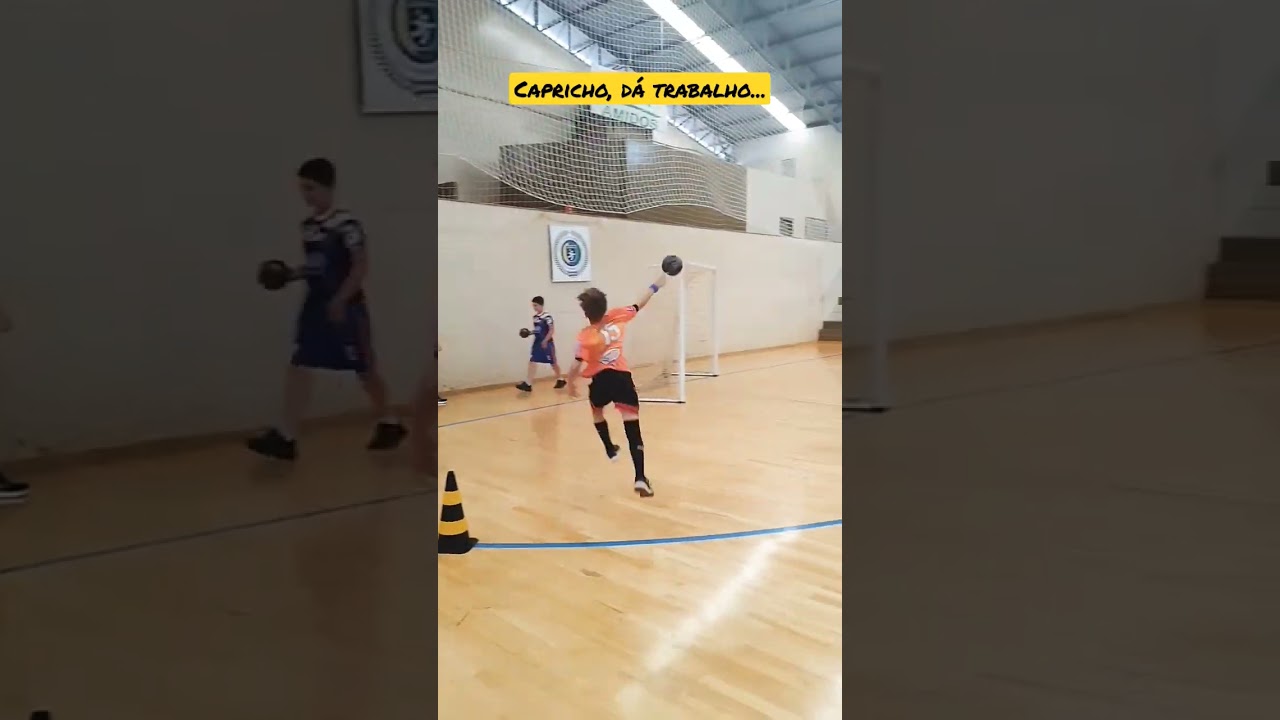 Treino de Ponta no Handebol 