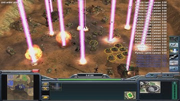USA Super Weapon - Command & Conquer Generals Zero Hour - 1 vs 7 HARD Gameplay