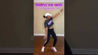 SIMPLY THE BEST by Black Eyed Peas, Anitta, El Alfa | WERQ Dance Fitness Choreo Preview dancevideo