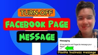 Turn-off FACEBOOK Page MESSAGE? | Disable business message