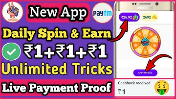 Wingamer app live payment proof | Free ₹1+₹1  unlimited Paytm | wingamer app review | wingamer app |