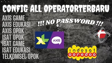 UPDATE CONFIG HTTP CUSTOM ALL OPERATOR TERBARU