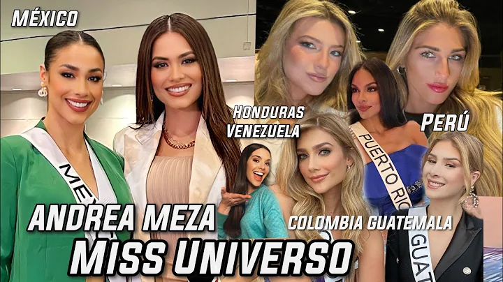 Miss Universo 2022 - Andrea Meza llega a Nueva Orl...