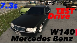 Test Drive in Mercedes Benz BRABUS W140 7.3s by 850horse power #cars #like #subscribe