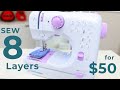 Mini Sewing Machine with Multiple Stitches! | Review & Unboxing