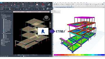 Xuất sơ đồ tính từ Revit 2024 qua Etabs - BIMSpeed.vn