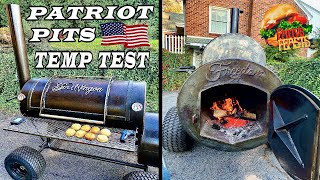 TESTING THE PATRIOT PITS FREEDOM 94 | FIRST BURN & BISCUIT TEST | Fatty's Feasts