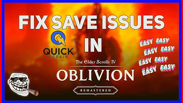 How to Fix The Elder Scrolls IV Oblivion Remastered Disk Full Save Failed Error On PC Disk