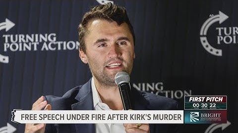 Free speech under fire after Charlie Kirk