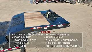 Load King SFT Hydraulic Folding Tail Trailer