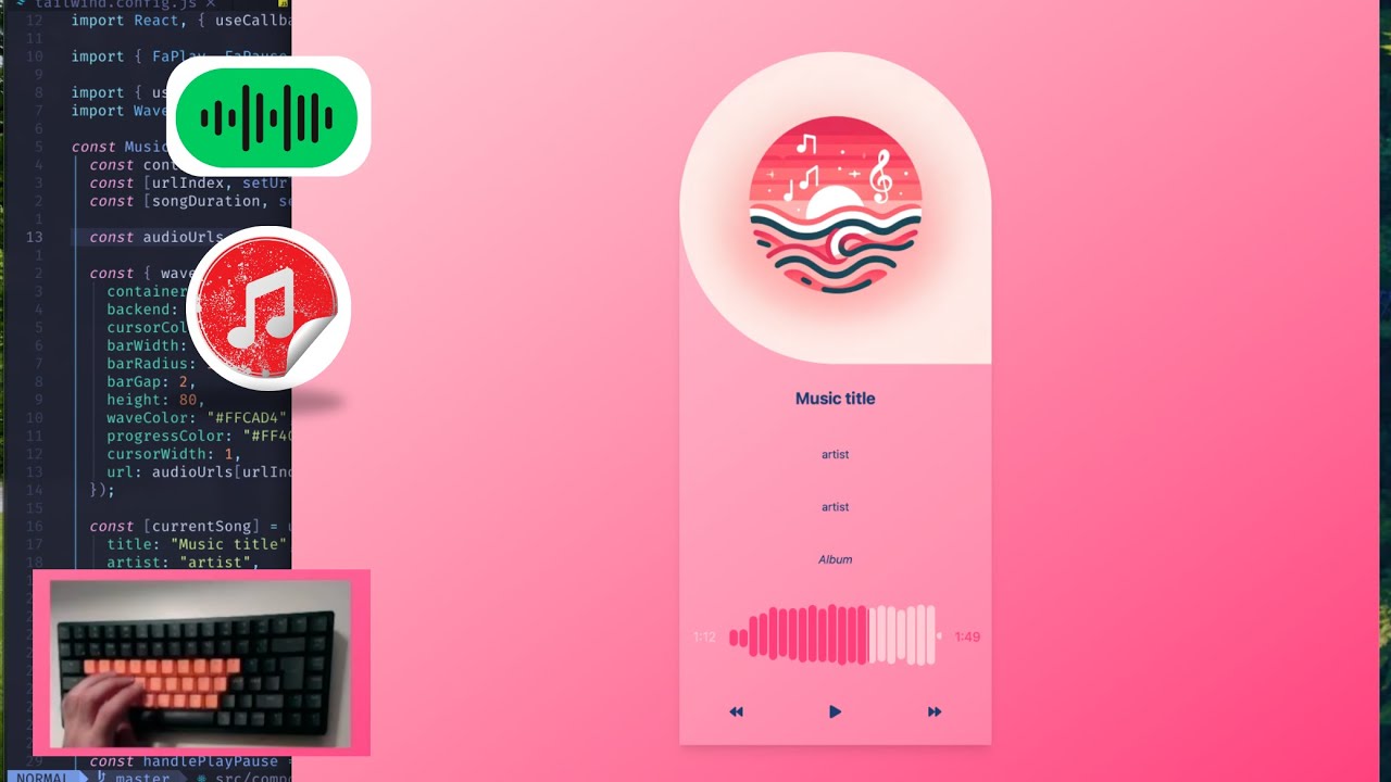 ASMR Music Player | No talks 🚫 - YouTube