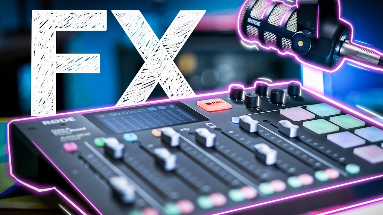 Rodecaster Pro Audio Effects Everything You Need to Get Started