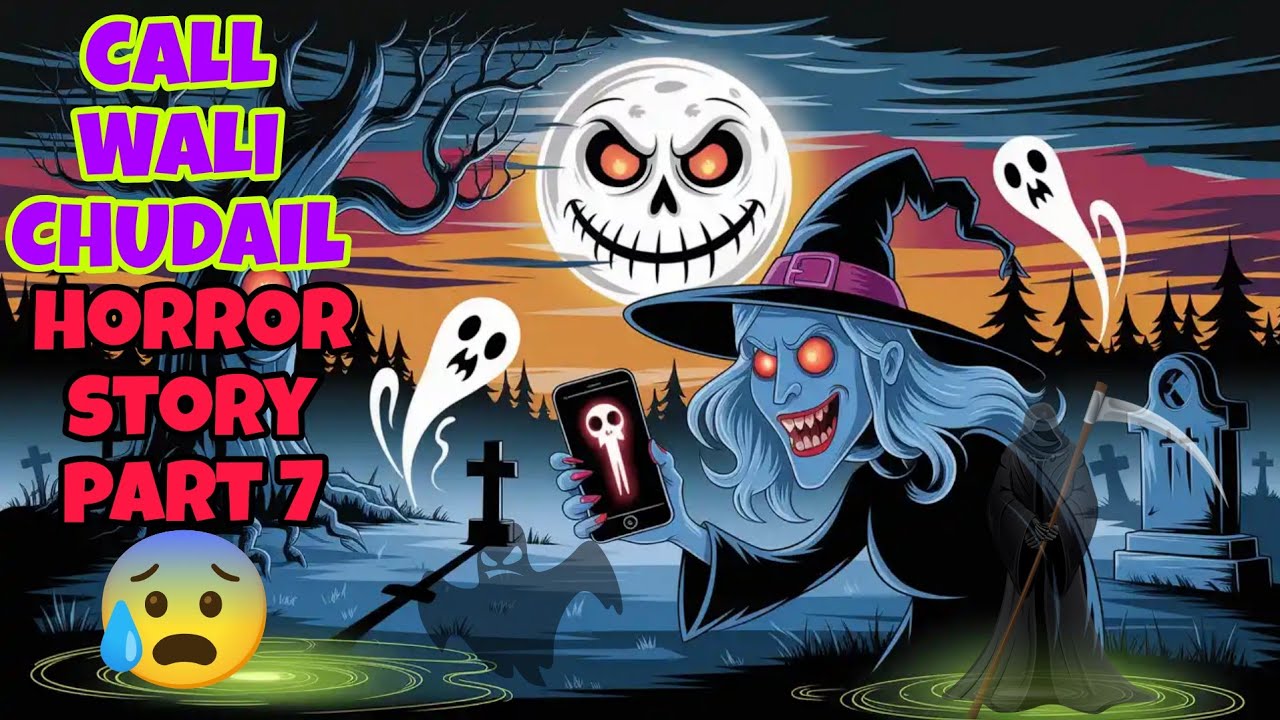 CALL WALI CHUDAIL screen horror story | part7 | daravani Bhoot ki kahani:cartoon video |