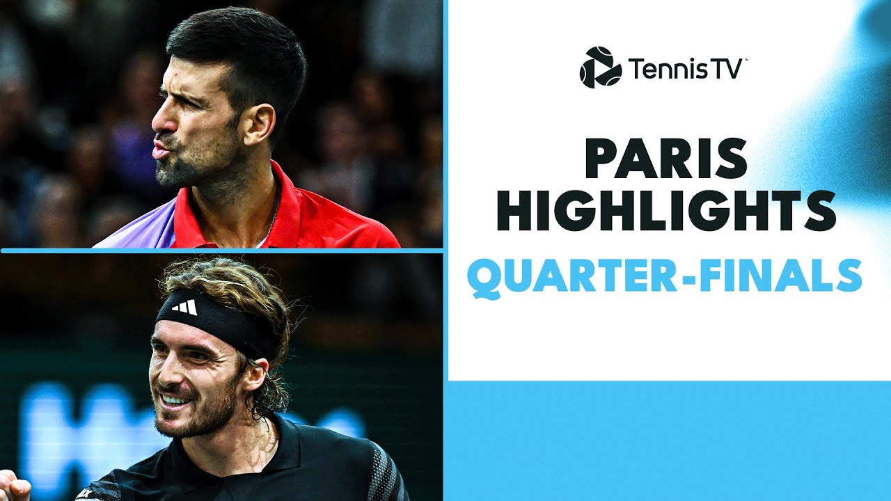 Djokovic Battles Rune; Tsitsipas Plays Khachanov; Rublev Features | Paris 2023 Day 4 Highlights