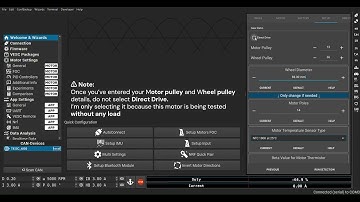 Torus VESC Tunning and duty cycle test