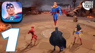 DC Worlds Collide Gameplay Walkthrough Part 1 (iOS Android)