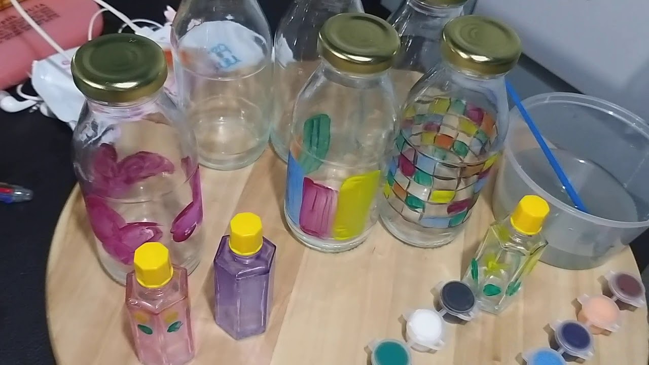 Melukis di botol botol YouTube