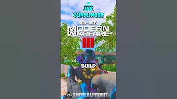 Best JAK Gunslinger Class in MW3!