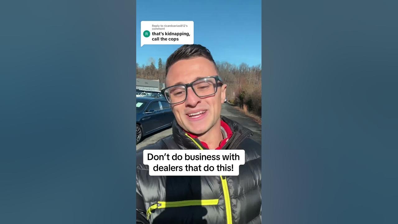 If a Dealership does this don’t buy from them! - YouTube