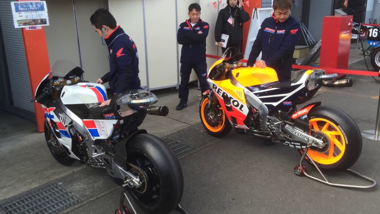 HONDA RC213V (2015) Выхлопные звуки !!!!