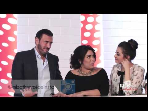  مؤمن نور مع كاظم الساهر وفريقه بعد العرض المباشر الرابع